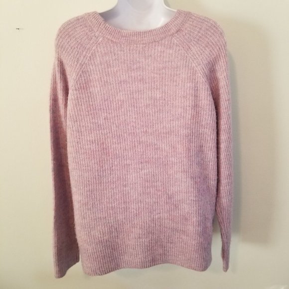 Kut from the Kloth S Pink‎ Purple Pullover Sweater Knit Cozy Layers Winter RAINA - Picture 5 of 7